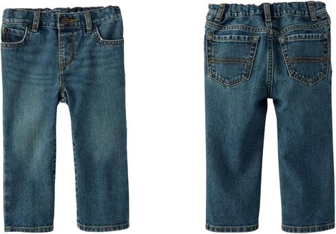 Boys Bootcut Jeans Pants 5T Blue in Kuwait