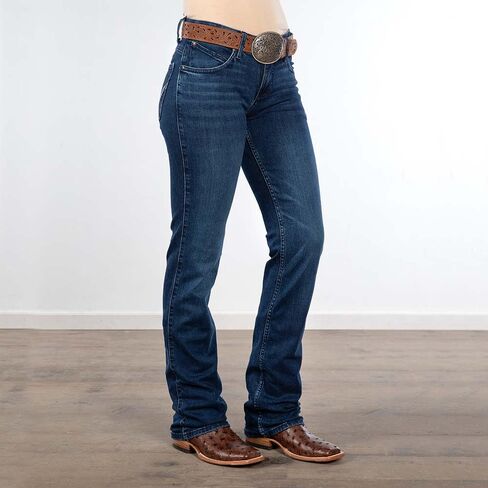 Wrangler URJ Q-Baby Maggie 112352984 Bootcut Jeans Blue in Kuwait