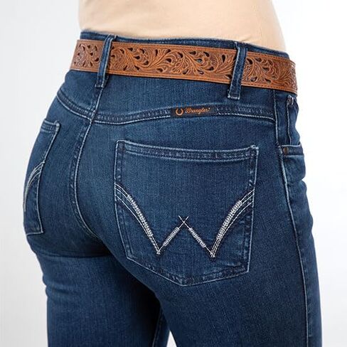 Wrangler URJ Q-Baby Maggie 112352984 Bootcut Jeans Blue in Kuwait