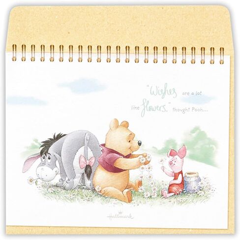 Hallmark 819262 Disney Winnie the Pooh Letter Set, Floral Decoration in Kuwait