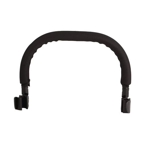 Universal Baby Stroller Bumper Bar, Armrest, Handle, Crossbar, Stroller Accessories, Black PU (Black) in Kuwait