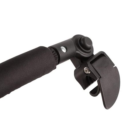 Universal Baby Stroller Bumper Bar, Armrest, Handle, Crossbar, Stroller Accessories, Black PU (Black) in Kuwait