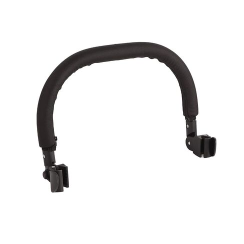 Universal Baby Stroller Bumper Bar, Armrest, Handle, Crossbar, Stroller Accessories, Black PU (Black) in Kuwait