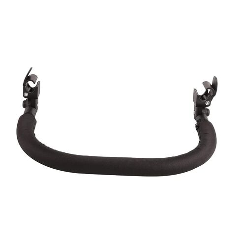 Universal Baby Stroller Bumper Bar, Armrest, Handle, Crossbar, Stroller Accessories, Black PU (Black) in Kuwait