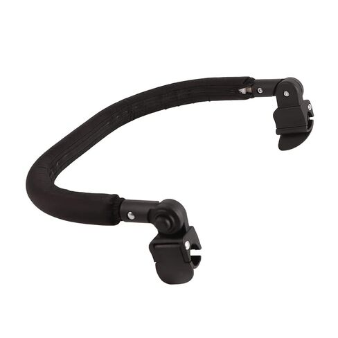 Universal Baby Stroller Bumper Bar, Armrest, Handle, Crossbar, Stroller Accessories, Black PU (Black) in Kuwait