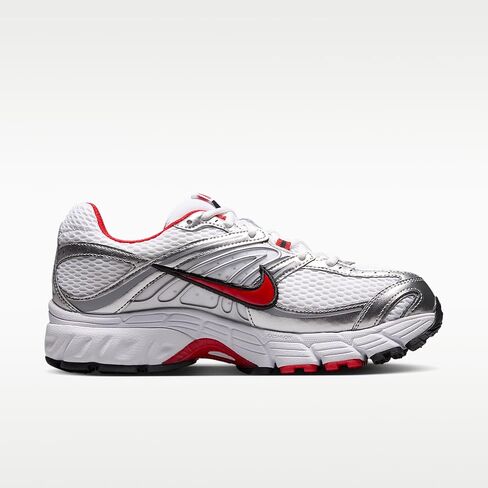 Nike Air Max Moto 2K Women's Shoes with Reflective Accents (White/Metallic Silver/Black/University Red) in Kuwait