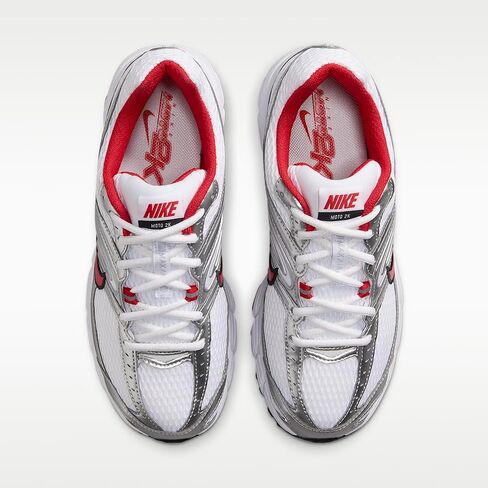 Nike Air Max Moto 2K Women's Shoes with Reflective Accents (White/Metallic Silver/Black/University Red) in Kuwait