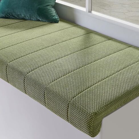 Custom Size Fireplace Baby Proof Proofing Corduroy Soft Hearth Cushion Pad Cover Edge Protector Bumper for Babies Chlid, Customized Window Bench Seat Foam Cushion for Indoor Furniture, Non Slip Bottom in Kuwait