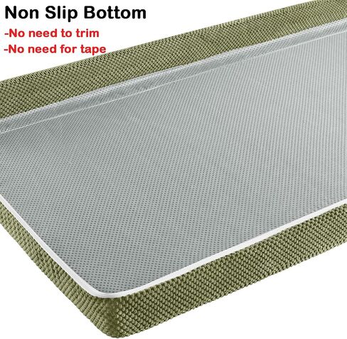Custom Size Fireplace Baby Proof Proofing Corduroy Soft Hearth Cushion Pad Cover Edge Protector Bumper for Babies Chlid, Customized Window Bench Seat Foam Cushion for Indoor Furniture, Non Slip Bottom in Kuwait