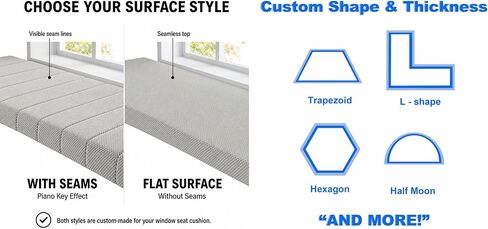 Custom Size Fireplace Baby Proof Proofing Corduroy Soft Hearth Cushion Pad Cover Edge Protector Bumper for Babies Chlid, Customized Window Bench Seat Foam Cushion for Indoor Furniture, Non Slip Bottom in Kuwait