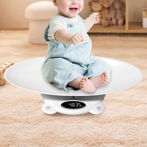 kowaku Scale,Versatile with Detachable Tray Weighing Scale LED Screen Digital Weight Scale for Dogs Infant in Kuwait