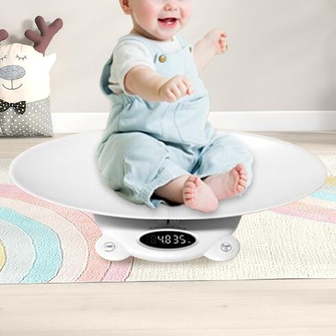 kowaku Scale,Versatile with Detachable Tray Weighing Scale LED Screen Digital Weight Scale for Dogs Infant in Kuwait