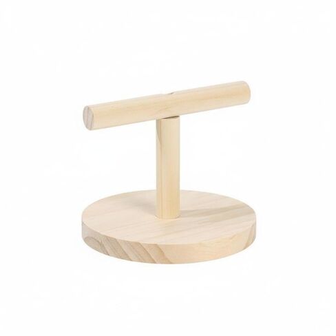 Parrot Scale Digital Scale Perch Scale with High Precision and T Perch Stand Suitable for Bird Care Diet Tracking Home use Travel Visits, Wooden T Stand in Kuwait