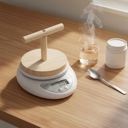 Parrot Scale Digital Scale Perch Scale with High Precision and T Perch Stand Suitable for Bird Care Diet Tracking Home use Travel Visits, Wooden T Stand in Kuwait