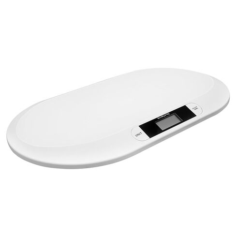 Baby Scale, Digital Infant Scale, LCD Display, Portable ABS Body, Rubber Feet, Accurate Growth Tracking, Baby Home, Pet Use, Clinic Use, 10g Precision, 20kg 55x32cm in Kuwait