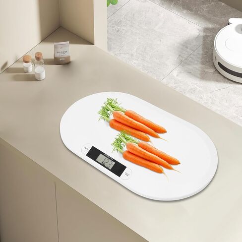 Baby Scale, Digital Infant Scale, LCD Display, Portable ABS Body, Rubber Feet, Accurate Growth Tracking, Baby Home, Pet Use, Clinic Use, 10g Precision, 20kg 55x32cm in Kuwait