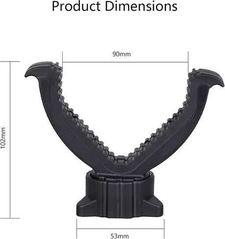360° Rotating V-Yoke Rest Compatible with Traveling Tripods, Camera Tripods, and Monopods for Photographing and Outdoor Activities in Kuwait