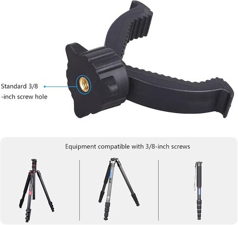 360° Rotating V-Yoke Rest Compatible with Traveling Tripods, Camera Tripods, and Monopods for Photographing and Outdoor Activities in Kuwait