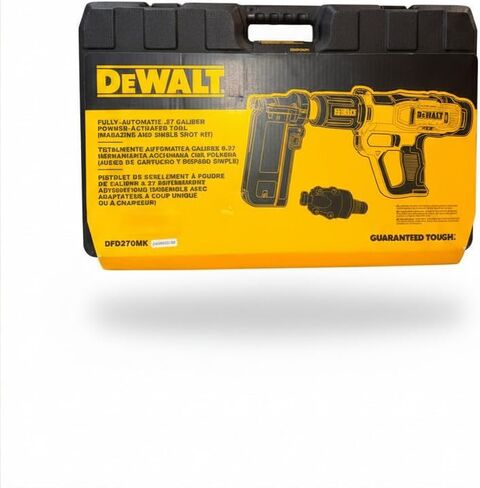 DEWALT DFD270MK: Single Shot & Magazine, Fully-Automatic .27 Caliber Powder-Actuated Tool (Deluxe Kit) in Kuwait