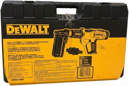 DEWALT DFD270MK: Single Shot & Magazine, Fully-Automatic .27 Caliber Powder-Actuated Tool (Deluxe Kit) in Kuwait