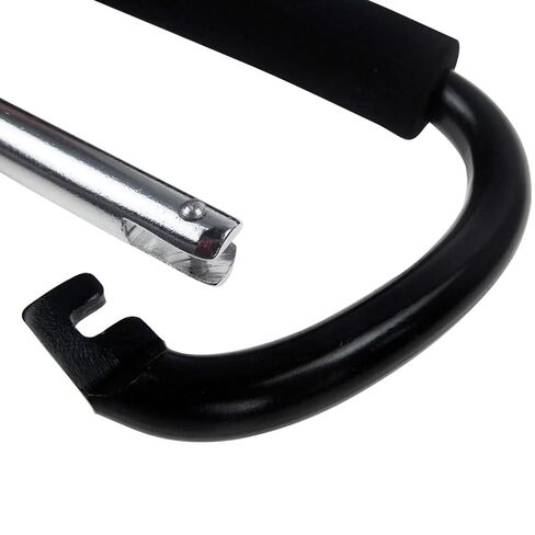 2 Pack Stroller Hooks, 6.7" Extra Large Carabiner for Shopping Bags, Luggage, Diaper Bags, Purses, Dog Leash, Camping, Garage, Large Carabiner, Baby Essentials in Kuwait