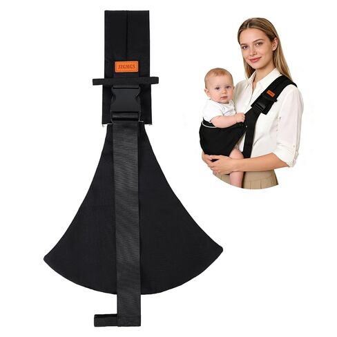 Baby Sling Carrier, Adjustable Front and Hip Carry, Lightweight and Portable Toddler Carrier, Breathable, Ergonomic-Designed, Baby Carrier Newborn to Toddler, Travel-Friendly Baby Sling, 33 lbs Max in Kuwait