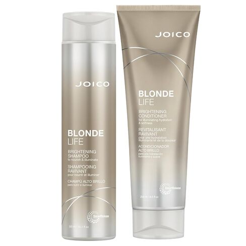 Joico Blonde Life Brightening Shampo & Conditioner | For Blonde Hair | Add Softness & Smoothness | Sulfate Free | Fortified With Monoi & Tamanu Oil in Kuwait