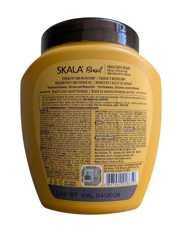 SKALA Hair Type 3ABC - Mais Cachos & Passion Fruit Combo - Hydrate Curls, Eliminate Frizz, For Curly Hair - 2-IN-1 Conditioning Treatment & Cream to Comb in Kuwait