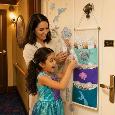 Princess Fish Extender For Disney Cruise Girl FE Gift Exchange Haning Bags Door Cabin Must Have in Kuwait
