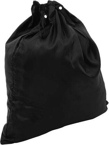 Waterproof Portable Diaper Storage Pouch for Babies Made of Sturdy Oxford Cloth with Handle Straps, Suitable for Hanging on Door Knobs or Towel Rods, Black Diaper Bag Pouch in Kuwait