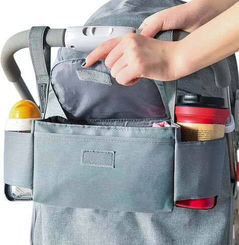 jojofuny Portable Material for Featuring Outdoor Use Lightweight Cloth Diaper Organizer Bag with Large Capacity Tassel Design and Parents and Infants in Kuwait