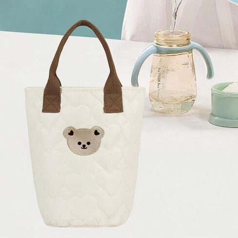 Women Handbag Diaper Toy Organizer Storage Basket Cloth Shopping Bag with Large Capacity and Soft Structure for Carrying Essentials Suitable for in Kuwait
