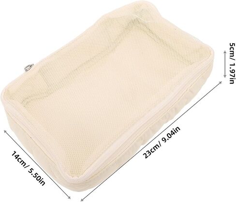 VICASKY Waterproof Diaper Bag Organizer Pouch with Large Capacity and Multi-functional Storage, Portable Polyester Laundry Bag for Travel and Vacations, Stylish Modern Design for Babies in Kuwait