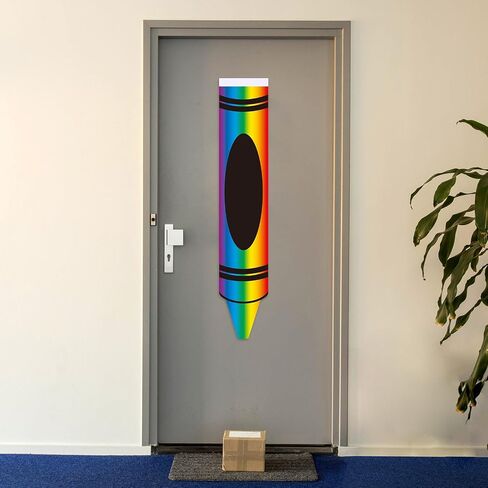 Mindsoft 2 Pcs Classroom Door Window Cover Blackout Shade for Window Door Curtain Cover Lockdown Shade Classroom Decor Darkening Blackout Drape for Nursery School Office 8 x 39 Inches in Kuwait