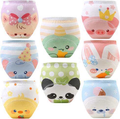 Kilicomy Upairy Training Pants for Boys Girls,Potty Training Underwear,Soft Absorbent & Leak-Proof,100% Cotton in Kuwait