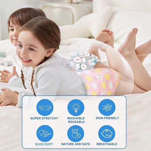 Kilicomy Upairy Training Pants for Boys Girls,Potty Training Underwear,Soft Absorbent & Leak-Proof,100% Cotton in Kuwait