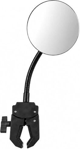 Stroller Rearview Mirror Allows you to see your baby's face while pushing the stroller Easy to attach Stroller accessory featuring a clear view and 360° rotation in Kuwait