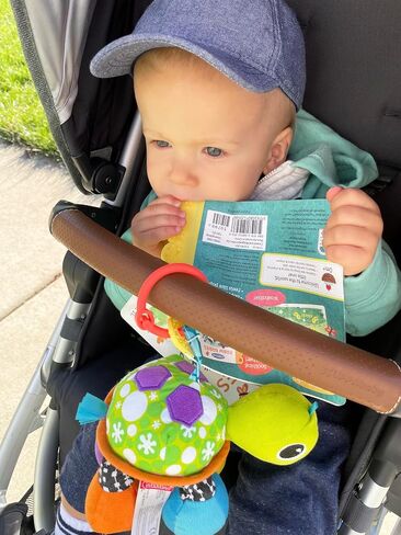 Tuffy Farm Babies Book - Washable, Chewable, Unrippable Pages With Hole For Stroller Or Toy Ring, Teether Tough, Ages 0-3 (A Tuffy Book) in Kuwait