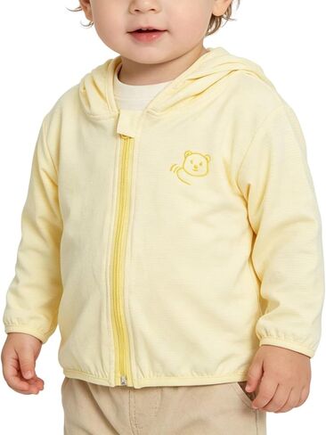 Baby Toddlers Lightweight Sun Protection Jacket - Sunscreen Hoodie(12M-3Y) in Kuwait