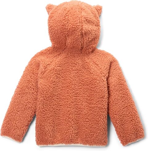 Columbia Youth Infant Foxy Baby Sherpa Full Zip, Teak Brown/Chalk, 18/24 in Kuwait