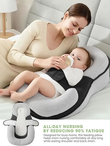 Baby Feeding Pillow with Adjustable Design for Baby 0-6 Months in Kuwait