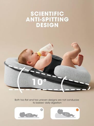 Baby Feeding Pillow with Adjustable Design for Baby 0-6 Months in Kuwait