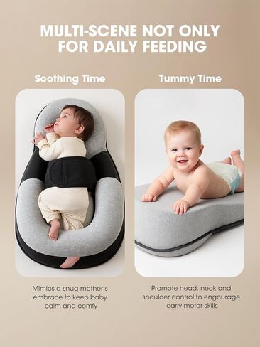 Baby Feeding Pillow with Adjustable Design for Baby 0-6 Months in Kuwait