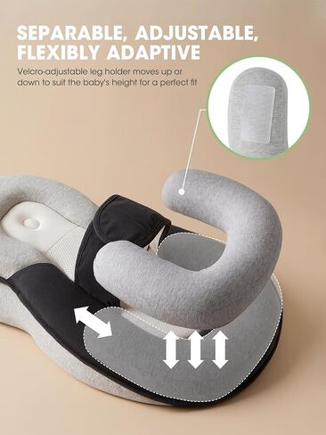 Baby Feeding Pillow with Adjustable Design for Baby 0-6 Months in Kuwait
