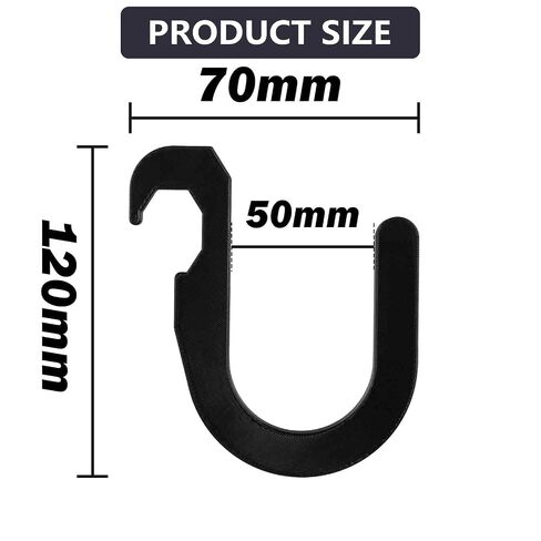 2 Pack Stroller Hooks Compatible with Veer Wagon – Wagon Stroller Accessories ，Heavy Duty Hangers for Balance Bikes, Scooters, Shopping Bags, and Beach Gear in Kuwait