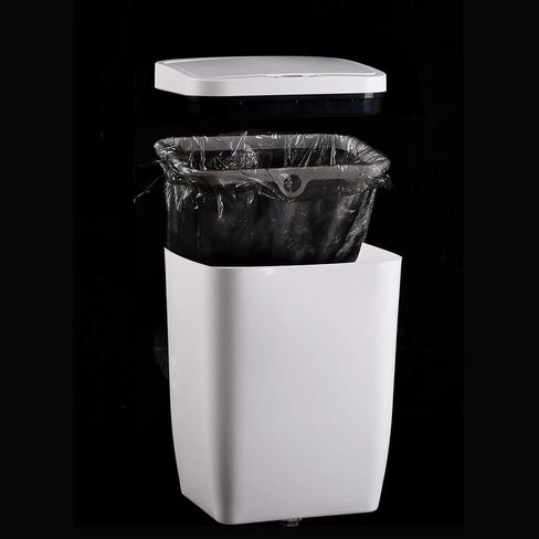 12L Smart Trash Can Induction Type Household Children's Living Room with Lid High-end Retro Toilet Electric Waste in Kuwait