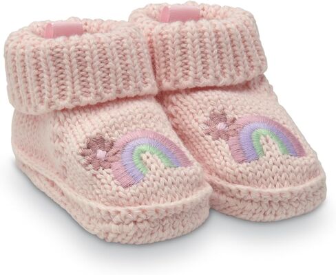 Fruit of the Loom Baby Collection - 100% Cotton Knit Booties for Newborns in Saudi Arabia