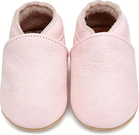 Soft Sole Baby Shoes Non-Slip First Walker Shoes Breathable&Flexible Baby Crib Shoes for 0-24Months Toddlers,Easy on/off Baby Slippers for Baby Girls Boys in Kuwait
