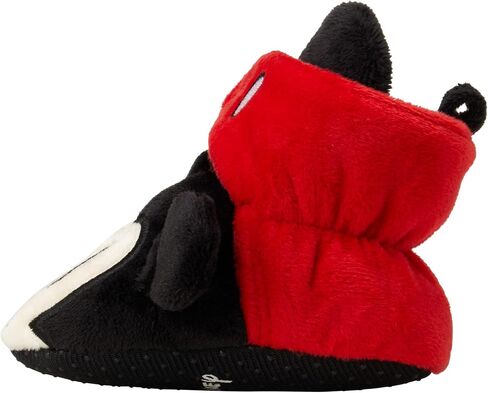 Disney Baby Boys' Mickey Mouse Booties - Soft Fleece Slipper Socks Newborn/Infant Size Months Bootie in Kuwait