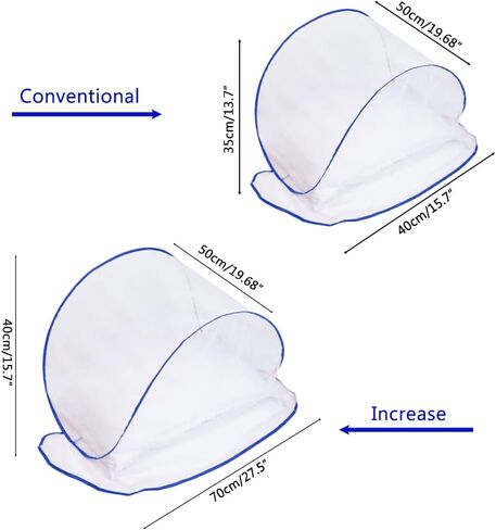 Mini Foldable Head Net for Camping and Travel Lightweight Protection Polyester Mesh in Kuwait